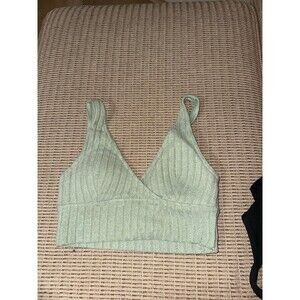 Gilly hicks green bralette top